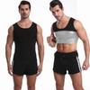 Men's Extreme Sweat Body Shaper: Fitness Vest for Running, Sports & Yoga