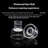 High Transparency Liquid Silicone Earbud Tips Soft Flexible Noise Isolating Design 3 Size Included Secure