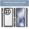 For OnePlus Ace 5 5G/OnePlus Ace 5 Pro 5G Phone Case WANLONFENG XC Series TPU Acrylic Cover with Tempered Glass (Big Lens Hole)