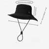 Stylish Men s Sun Hats with Built-In Compass for Outdoor Adventures - Quick-Drying Bucket Hat for Travel and Sun Protection