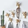 Horse Head Resin Hook Animal Clothes Hanger Wall Decoration for Hallway Cloakroom