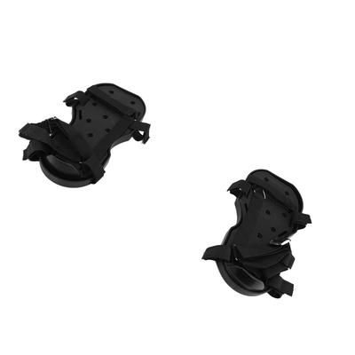 Lawn Aerator Shoes for Grass Aerating Shoe Double Layer Spring Automatic Spiked Aerating Sandals