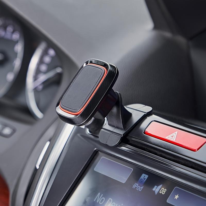 New High-Quality Car Magnetic Phone Holder, Dashboard Mount for Navigation, Featuring 4 Large Metal Magnets, 360-Degree Rotation for Easy