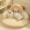 Winter Cat Bed Deep Sleep Warm Pet Cushion for Small Cats Dogs with Pillow Cat Nest Kennel Mat Pet Beds Products
