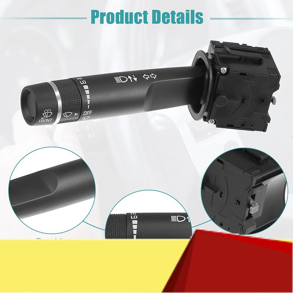 15923682 Car Turn Signal Switch Cruise Control Switch Combination Switch For  GMC Saturn Buick 2008-2017-M53K чёрный