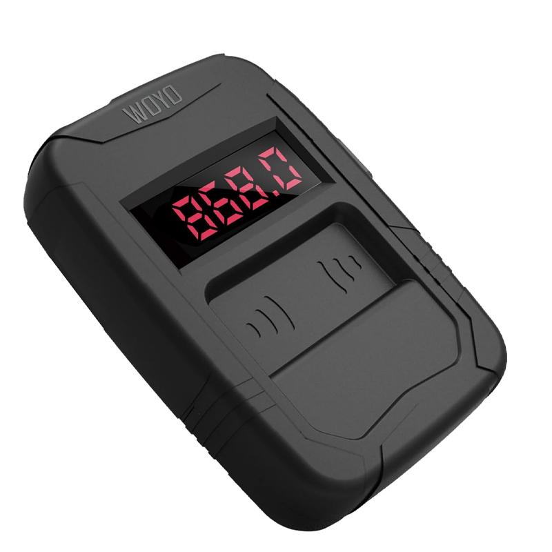 

1 ПК Тестер частоти WOYO Бездротовий високоточний міні-діапазон частот виявлення, ексклюзивний для автомобільних ключів, чорний чорний