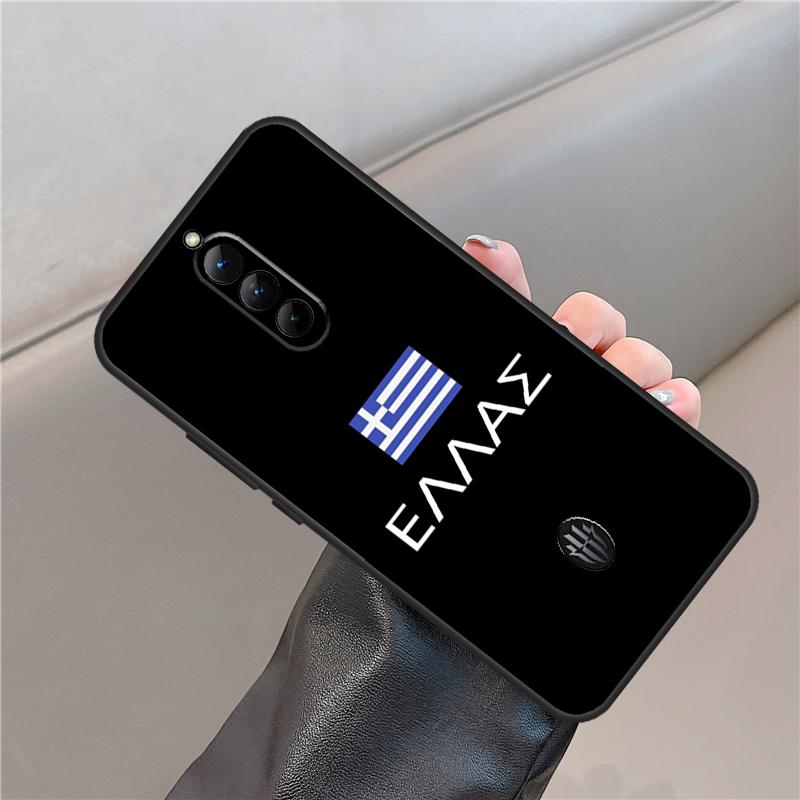 Greece Greek National Flag Case For ZTE Nubia Red Magic 11 10 8 9 8S 9S 10S Pro Plus 6 7 6S 7S For RedMagic 10 Air Cover
