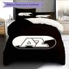 AZ Alkmaar Logo Bedding Quilt Set Quilt Cover Pillowcase Home Decoration Birthday Gift (1 * Duvet Cover + 2 * Pillowcase, Without Core)