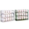 Egg Holder for Refrigerator 30 Grid Egg Basket 3 Layer Egg Storage Food Organize