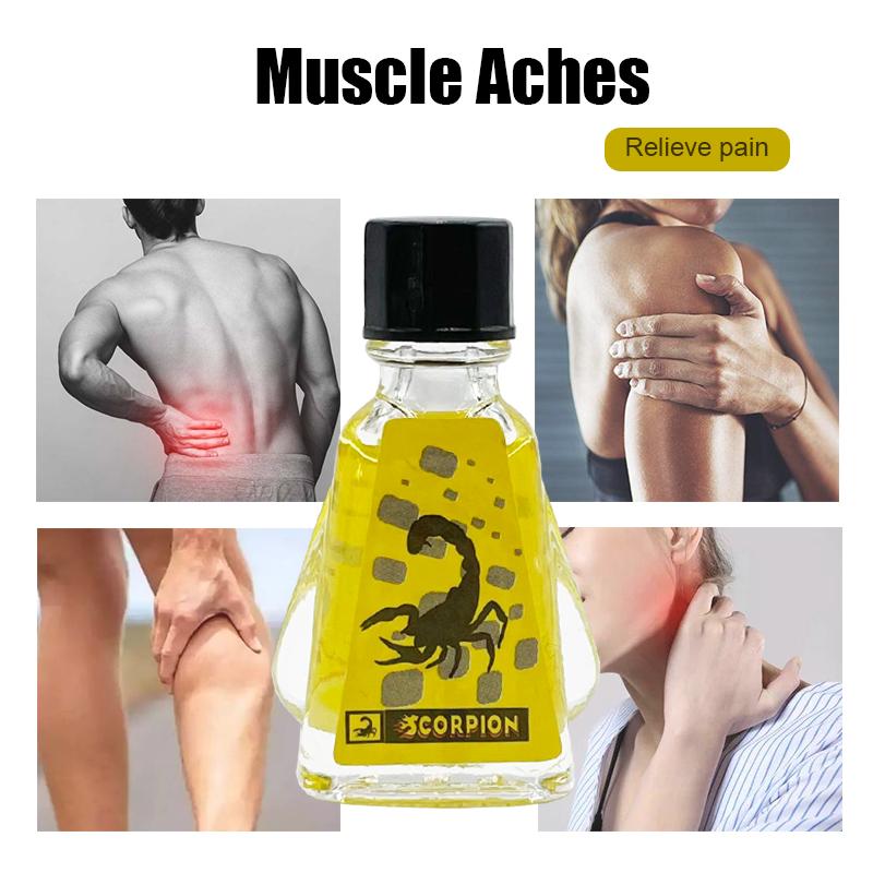 Scorpion Wind Oil Cooling Head Dizzness Refreshing Oil, 3ml