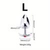 3PCS/Set Metal Anchor Base Outdoor Women's Anal Plug Couple Sex Toy Stainless Steels Man Butt Plug Trainer Adult Sex Anal Masturbator