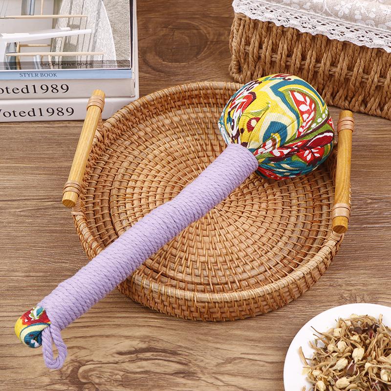 Entspannen Klopf Massage Werkzeug Wermut Kräuter Füllung Bequem Percussion Massager Hammer Kräuter Medizin Akupunkturpunkt