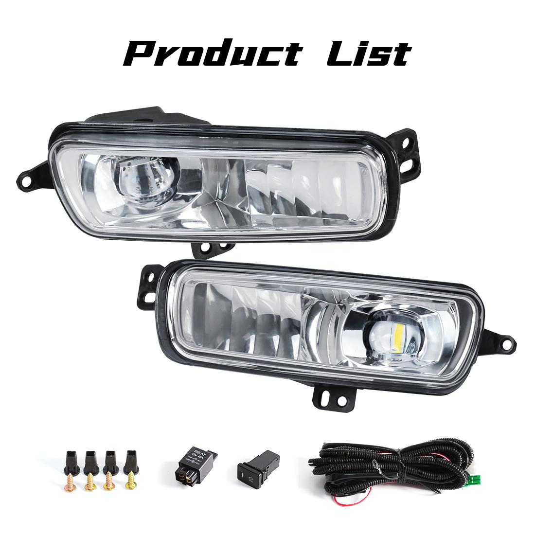 

Светодиодные противотуманные фары для Ford Focus 2015 2016 2017 2018 дневные ходовые огни DRL передние фары дневного света супер яркие автомобильные аксессуары