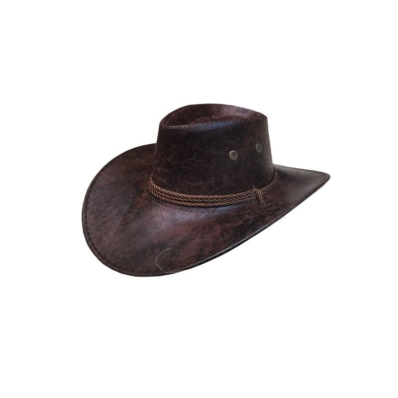 Retro Västerländsk Unisex Jeans Ridning Jazzhatt