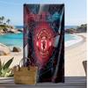 Manchester United Printed Beach Towel Quick Dry Soft TowelPortable Large Rectangular Beach Blanket for Travel Swimming Pool
