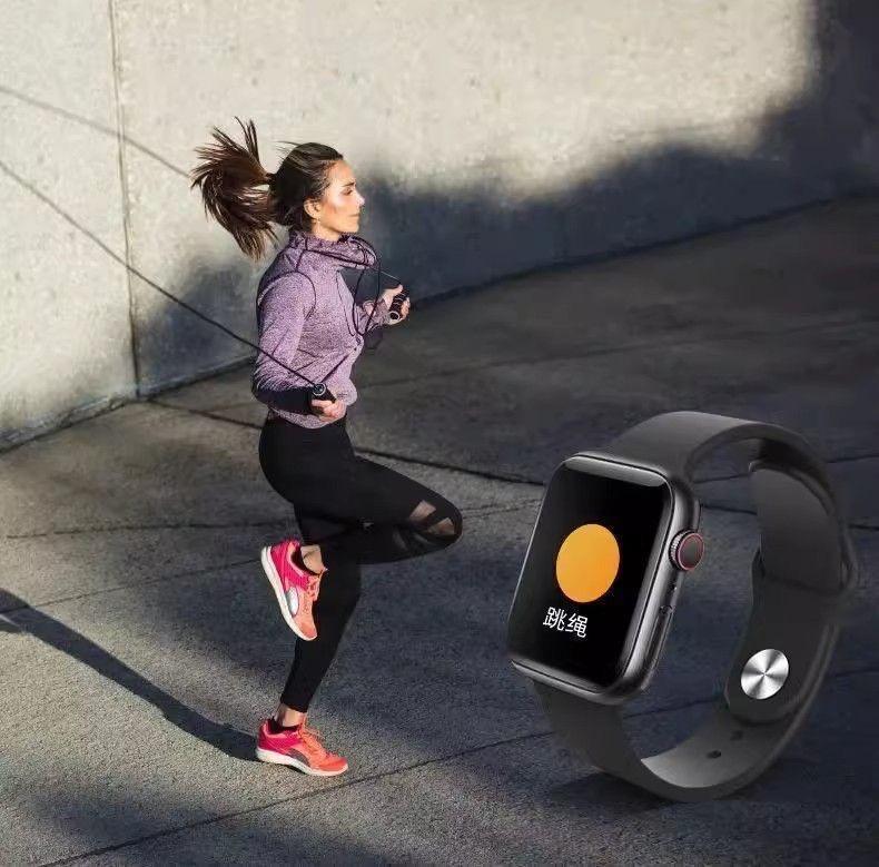 S9 Top Version Smartwatch - Dynamic Island Black Tech S10 Bluetooth Multifunctional Sports Watch