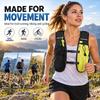 Breathable Trail Running Pack Lightweight Hydration Backpack Running Vest Pack  Outdoor Running