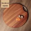 Xingchangwang Solid Wenge Wood Round Cutting Board