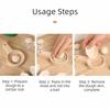 Reusable Dough Skin Presser Round Wood Dumpling Wrapper Rolling Tool  Kitchen Use