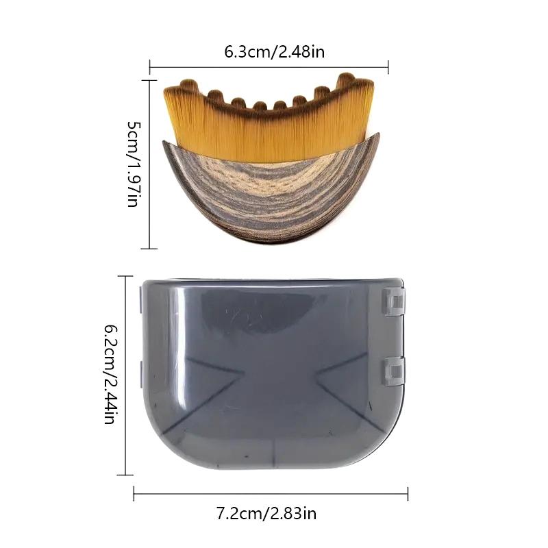 Lymphatische Kontur Gesichtsbürste Trockenbürsten Gesichtsbürste S Größe Gesichtsmassagegerät zum Formen der Haut Massagegerät