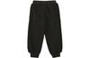 Nike Knitted Sweatpants Outdoor Adventure Logo Panel Fabric Fleece Lined Casual Black Infant And Toddler FZ9909-010