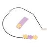 Hearing Aids Clip Prevent Loss Cute Flowers Flexible Portable Hearing Aid Lanyard Protector for Children Monaural