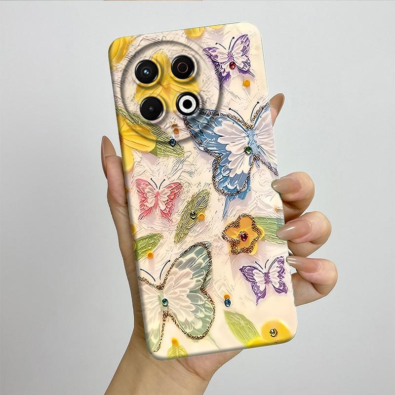 For Tecno Spark 30 Pro KL7 Phone Case 30Pro 4G Cover Soft Silicone Sweet Painted Shell Cartoon Funda Lovely Printed Casing Coque