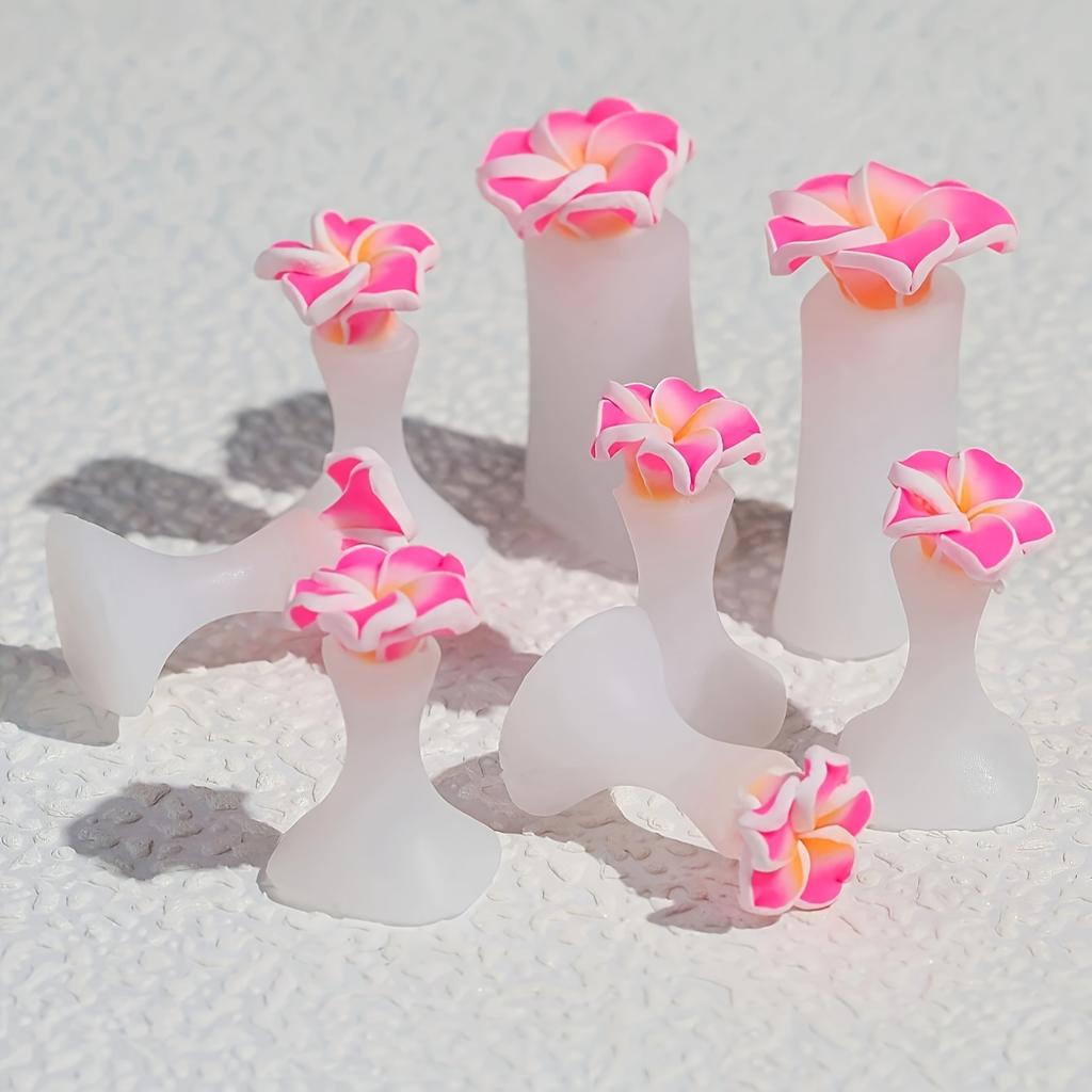8 PCS Silicone Flower Nail Dividers Black Flower Petal Toe Separators Pedicure and Manicure Women s Flower Nail Art Stickers, Daily DIY Nail Care Tool