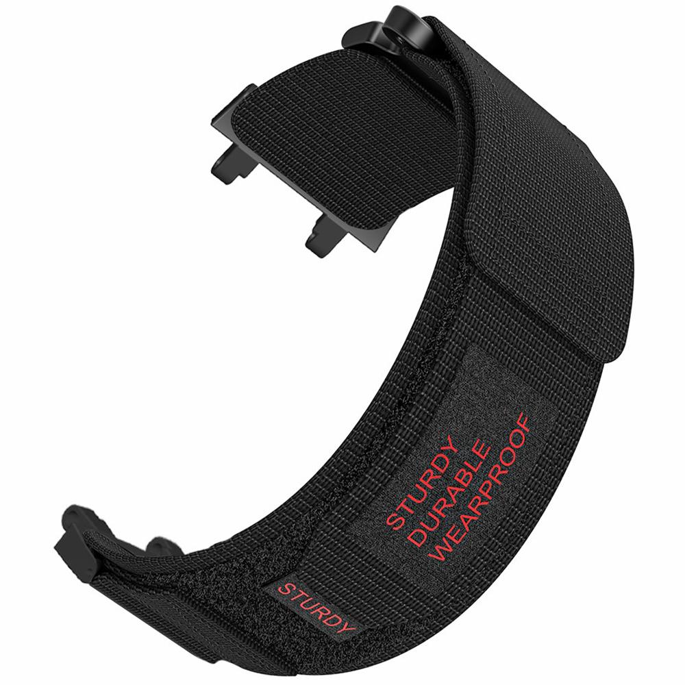 For Huami Amazfit Active Edge (A2212) Sports Smartwatch Strap Magic Tape Design Nylon Band