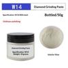 50G Diamond Paste Compound Mirror Polishing Lapping Syringes Glass Jade Jewelry Metal Buffing Abrasive Tools