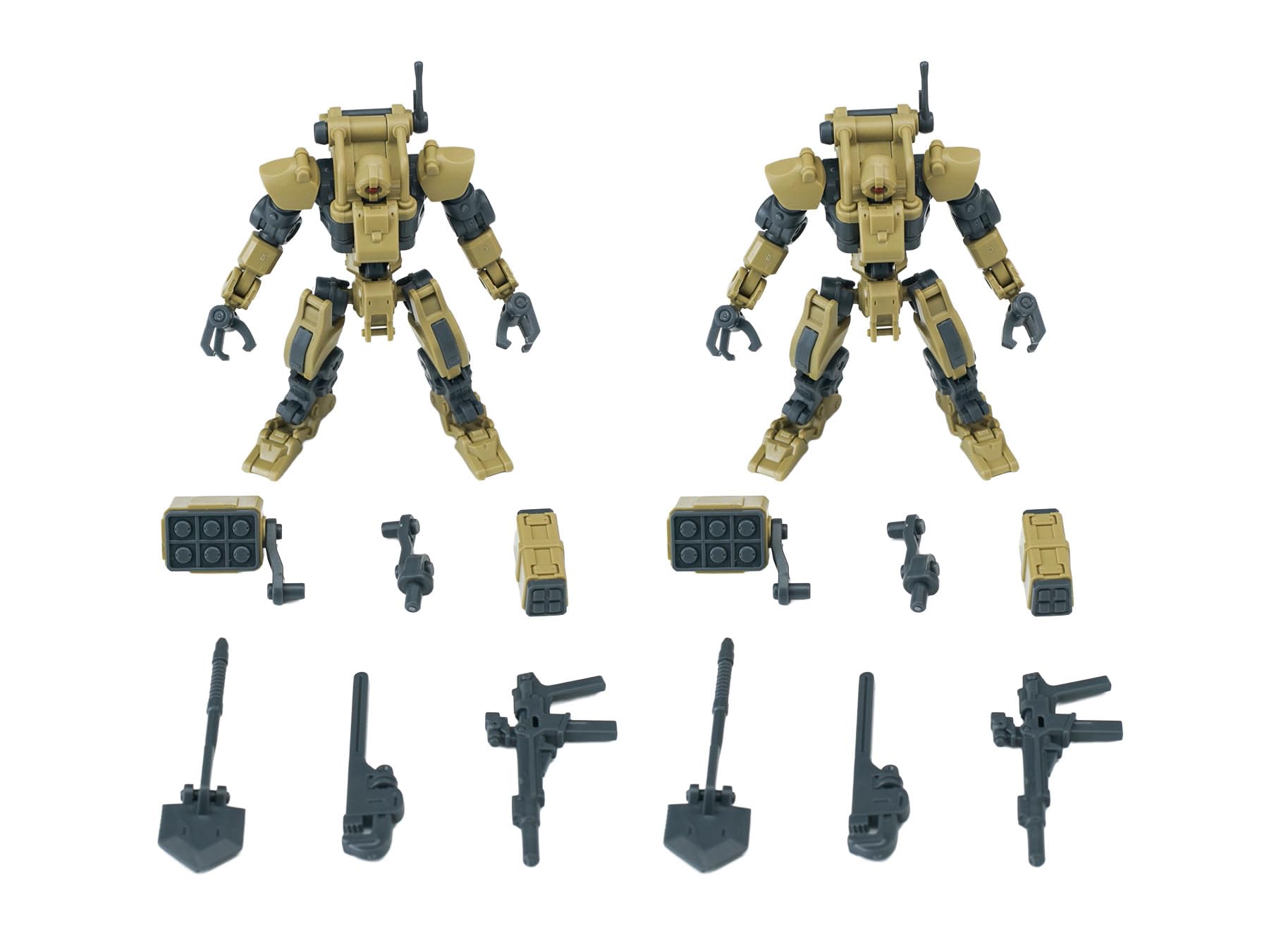 

SHEIK MAINLAND Combat Engineer Martin Scale ABS POM Assembled Plastic Model Kit 1/144 & [Yellow]