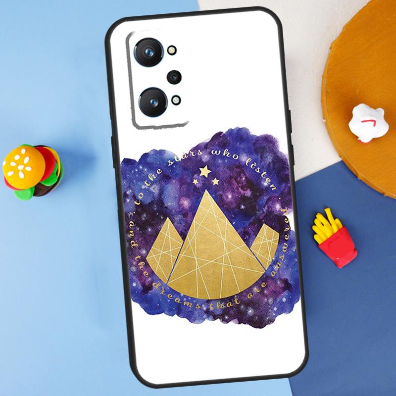 

A Court Of Mist And Fury For Realme C55 C67 C61 C75 C53 C51 C21Y C25S GT 6 6T 5 GT7 Pro 10 11 12 13 14 Pro Plus Case Realme GT5 Pro