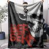 B-Berserk Anime Throw Soft Flannel Throw Summer AC Blanket Lightweight Cool Nap Blanket for Sofa Bed Couch Travel