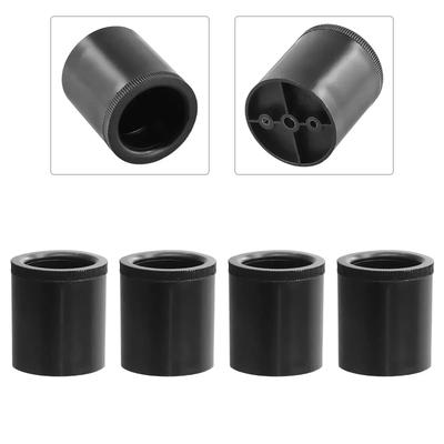 4 ks 30/ 55 mm Pevné Nohy pre Pohovku Skriňu Nohy Zdvihák Nábytku Extra Zdvihák Stojan ABS Okrúhly Nastaviteľný Nábytkový Doplnok