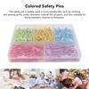 325Pcs Steel wire Candy Colored Safety Pins  Garment sewing temporary fixing