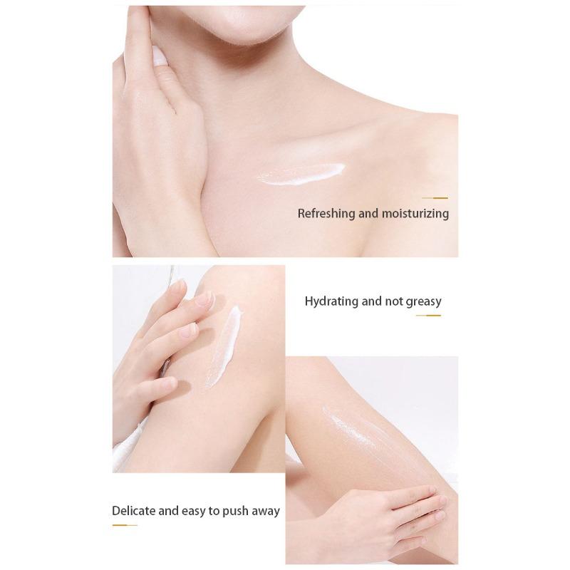 1PC Full English Goat Milk Hydrating Moisturizing Body Lotion Body Wash Body Cream