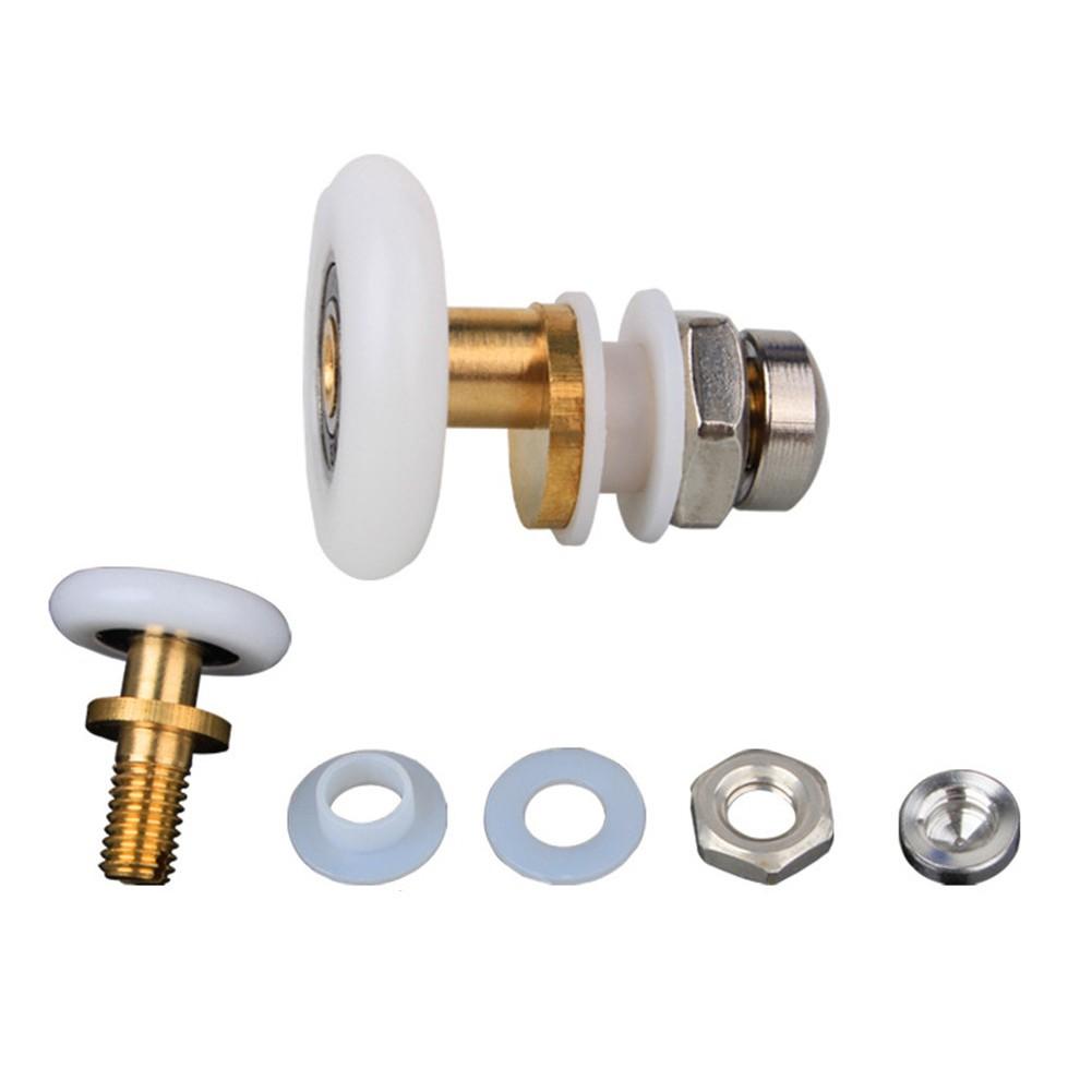 10-12mm. Shower Door Rollers 4-6mm Nylon Outer Wheel