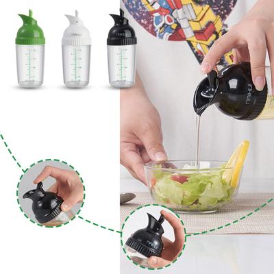 Contenitore per condimento Sagit, Previene perdite Agitatore per condimento all'olio Facile da usare 200 ml Durevole Con coperchio Per cucina