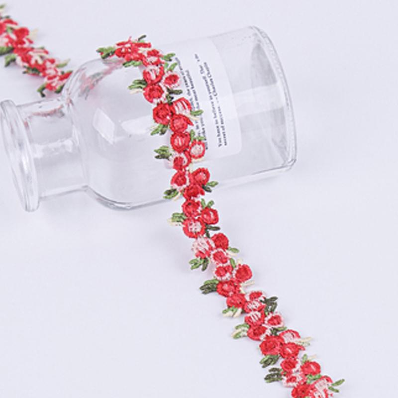 

5 метров мини-лента с цветочной бахромой, шикарная цветочная кисточка, вышитая кружевная отделка, бахрома для самостоятельного изготовления штор, одежды, шляпы, ручного ремесла