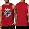 Ärmelloses Tanktop für Herren, lässiges Sommerhemd, lockere Passform, leicht, atmungsaktiv, Muskel-T-Shirt für Outdoor-Sport und Alltag