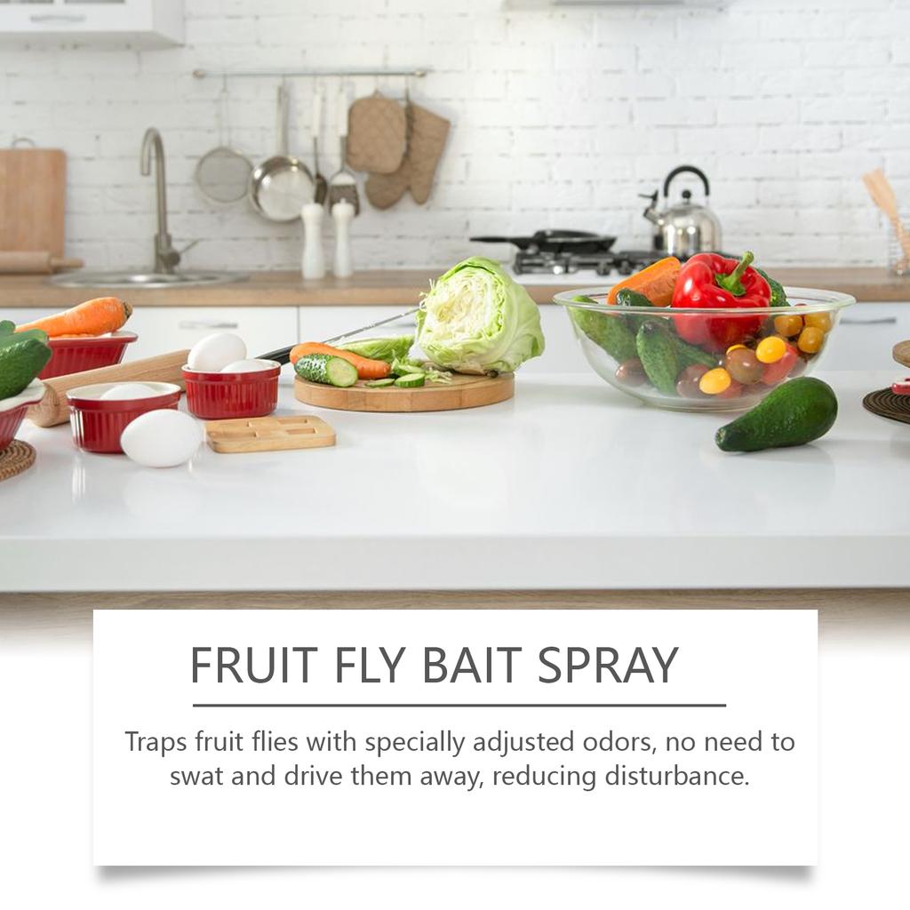 30ml Fruit Fly Bait Specially Formulated Odor for Attracting And Trapping Fruit Flies Home Garden Pest Control Solution