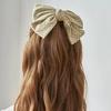 Ribbon Hair Pin - Check Bono