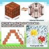 Minecraft Magnetic Cube Building Blocks - Suction Magnets for Kids, Perfect Christmas Gift
