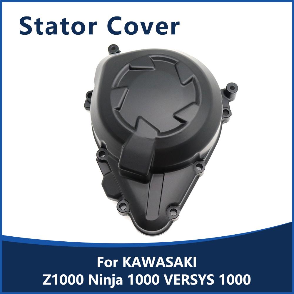 Motorrad Zubehör Linke Motordeckel Lichtmaschinendeckel Kurbelgehäusedeckel Aluminium Für KAWASAKI Z1000 Ninja 1000 VERSYS 1000 2010-2024