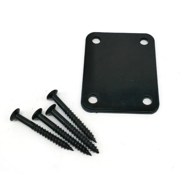 1 Satz Chrom E-Gitarren Halsplatte Fix TL E-Gitarren Halsverbindungsplatte Gitarrenzubehör Korpusverbindungsstahlplatte