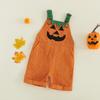 Kids Halloween Overalls Casual Comfortable Versatile Suspender Pants for Boys Girls