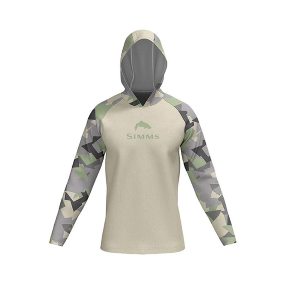 SIMMS Camouflage Fishing Suit Outdoor Sunscreen Suit Summer Long-sleeved T-shirt Quick-drying Breathable Fishing Suit Luya Equipment