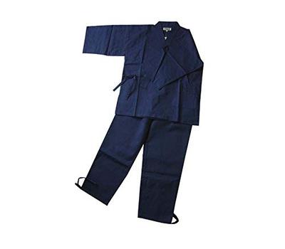 Samue (Work Clothes) - Suiki (Indigo) - Workwear, Casual Wear, Loungewear, Sleepwear, Japanese Clothing - 100% Cotton