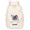 College Style Junior High School Student Backpack Animation Peripheral Printing Ridge Protection Student Schoolbag