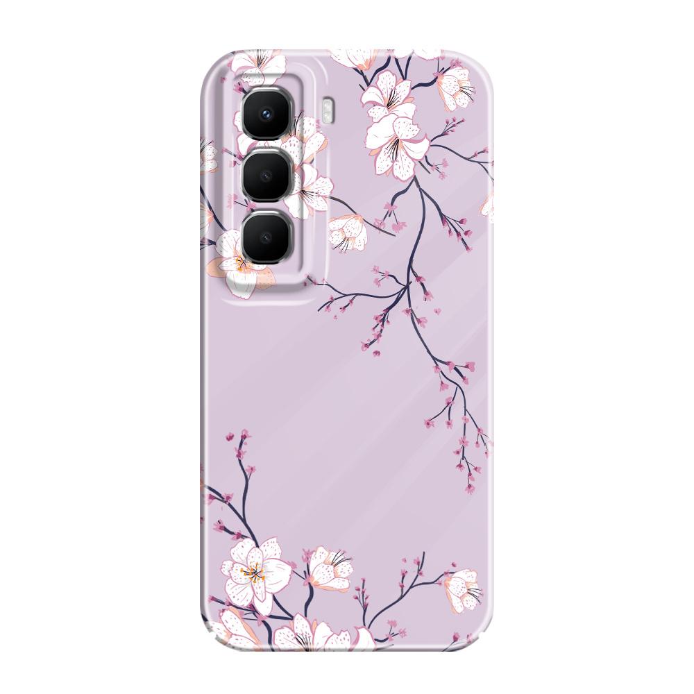 

Fallen Plum Blossoms Phone Case For Infinix Hot 60 60I 40 30I 12 10 Note 50 30 Pro Plus Play 4G 5G Film Hard Cover infinix Hot 60 5G